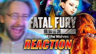 MAX REACTS KEN amp CHUN LI IN FATAL FURY [upl. by Idzik473]