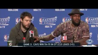 LeBron on Delly People are trying to give him a bad rap He doesnt deserve it [upl. by Rudolfo]