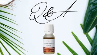 QampA New Pumpkin spice essential oil [upl. by Ajed]