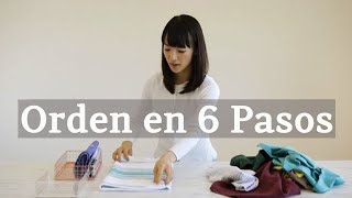 ☀️¿Cómo ORDENAR la CASA según Marie Kondo 6 reglas IMPERDIBLES KonMari Minimalismo en el hogar [upl. by Gervais]