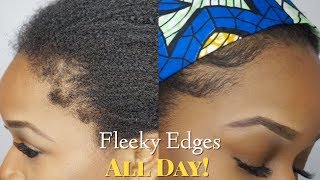 THE BEST EDGE CONTROL FOR 4C NATURAL HAIR [upl. by Sherr]