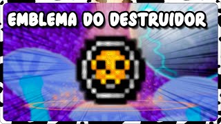 EMBLEMA DO DESTRUIDOR – TERRARIA 14 TUTORIAL [upl. by Queenie629]