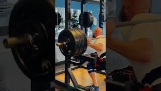 65 yr old pause squats 325X4 [upl. by Michaeu]