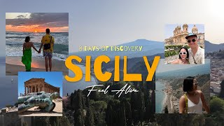 8 days in Sicily vlog 🇮🇹  Must visit Taormina Cefalu Agrigento Visit Italy every year in summer [upl. by Haimaj]