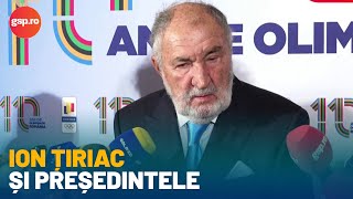 Ion Țiriac întrebat despre lupta dintre Lasconi și Georgescu „Știți ce președinte miaș dori” [upl. by Ahseyd]