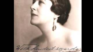 Contralto Sigrid ONEGIN  Printemps qui commence 1929 [upl. by Raynard724]