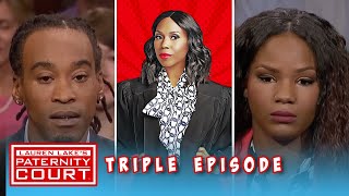 Is The Father Her Fiancé Or Her Husband Triple Episode  Paternity Court [upl. by Thorley205]