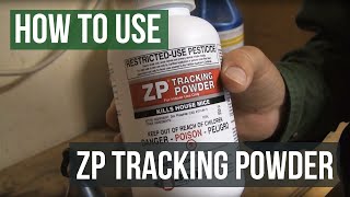 ZP Tracking Powder How to kill rats and mice  RESTRICTED USE PESTICIDE [upl. by Dominga682]