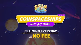 CoinSpaceships NFT Game 2022 ROI 57 Days [upl. by Nalo]