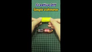 How to Make a DIY Voltmeter in 1 Minute  Essential Engineering Tips [upl. by Ashien]