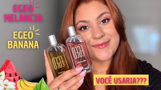 Resenha completa Egeo banana e Egeo melancia 🍌🍉 [upl. by Nywde]