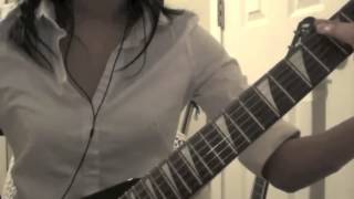 The Gazette Zetsu guitar cover [upl. by Zere9]