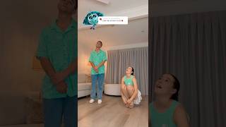 WHAT EMOTION SHOULD WE DO NEXT  BREATHE DANCE 😅 dance trend viral couple funny shorts [upl. by Kasper930]