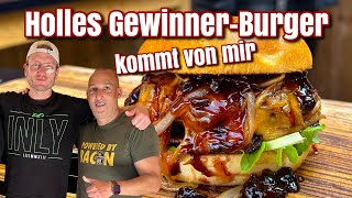 PastramiCranberryPeanutbutter Burger  Westmünsterland BBQ [upl. by Putnem201]