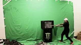 How to smash a tv like Andreu Lacondeguy  Masters of Dirt [upl. by Four]