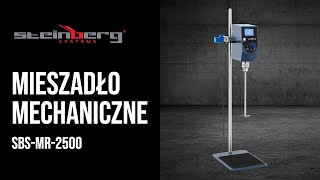 Mieszadło mechaniczne Steinberg Systems SBSMR2500  Prezentacja produktu 10030451 [upl. by Oznarol440]