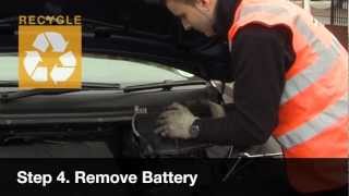 How to ChangeFit a Car Battery  Halfords UK [upl. by Juley559]