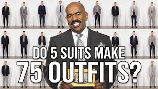 5 Suits You Need To Get To Make 75 Outfits [upl. by Locin]