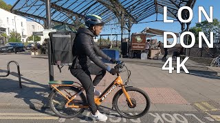 KENTISH TOWN Kentish Town Road Sunday Afternoon in Autumn  London NW5 amp NW1 – N081 4K [upl. by Lumpkin268]