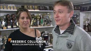 Interview Frederic Collignon bij VTM [upl. by Yelyk]