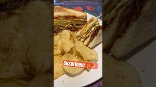 QUE RICO SANDWICHON ✨⚠️ viral sandwich recetasfaciles comidamexicana [upl. by Atlanta]