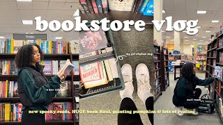 cozy fall bookstore vlog🕯️🧸🍂spend the day book shopping at barnes amp noble with me  HUGE book haul [upl. by Niklaus]