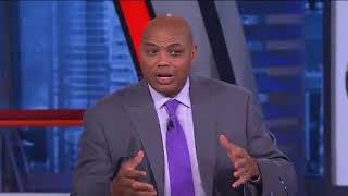 Charles Barkley with some questionable word choice when discussing physical defense [upl. by Temp417]