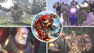 Knack 2 All Bosses Fight amp Special Scenes [upl. by Amyas]