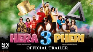 HERA PHERI 3  Official Trailer  Akshay Kumar  Suniel Shetty  Paresh Raval  Kartik Aryan 😍 [upl. by Lachance330]