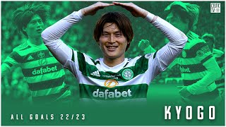 All Celtic Goals 202223  Kyogo hits 34 goals for the Celts [upl. by Arlin272]