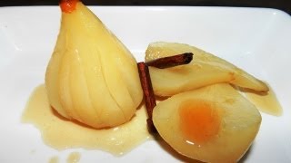 How to make Poached Pears  Ep 49 [upl. by Rebmak]