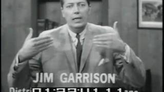 Jim Garrison Response  Kennedy Assassination [upl. by Gilbart]