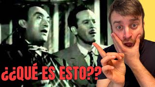 DE VERDAD😱  PEDRO INFANTE amp PEDRO VARGAS quotLa Negra Nochequot  Director de Coro REACCIÓN [upl. by Annaes]