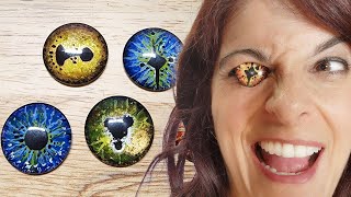 Paint Realistic DIY Glass Eyes for Puppets Props amp Animatronics [upl. by Penman52]