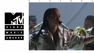 Rihanna  Stay  Love On The Brain  Diamonds Live From The 2016 MTV VMAs [upl. by Jaenicke627]