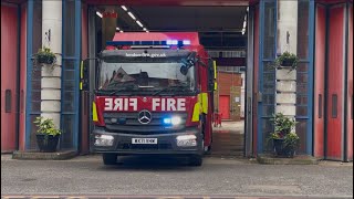 A306 Being Mobilised To A Shout🚒🚨 [upl. by Phyllis]