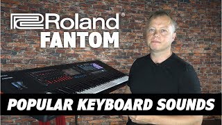 Roland Fantom Buyers Guide  A Few Popular Keyboard Sounds [upl. by Emmy311]