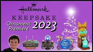 Hallmark Keepsake Ornament Premier 2023 Christmas In July Full Walkthrough [upl. by Melgar204]