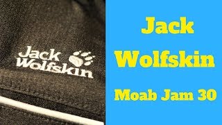 Hiking backpack Jack Wolfskin Moab Jam 30 short review [upl. by Htiduj]