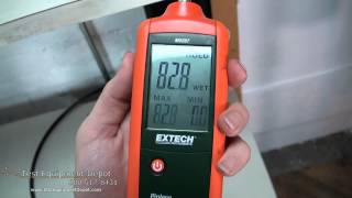 Extech MO257 Pinless Moisture Meter [upl. by Eido]