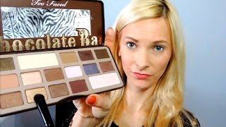 Tutoriel Chocolate Bar Too Faced [upl. by Kalasky]