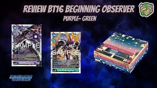 Review BT16 Beginning Observer 2 Purple  Green [upl. by Emoryt]