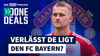 De Ligt vor BayernAbgang – Gespräche mit Manchester United  TRANSFERMARKT [upl. by Archambault]