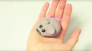 Fabriquer une souris en pâte à sel [upl. by Dyoll478]