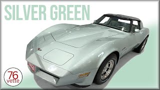 RARE Silver Green 1982 Corvette [upl. by Yelsel]