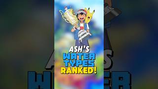 Ash’s WATER TYPE POKEMON RANKED [upl. by Ahsiemac]