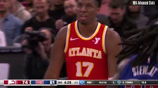 Onyeka Okongwu 8 pts 5 reb 3 ast vs Detroit Pistons  20241108 [upl. by Sylera]