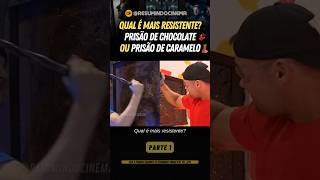 Qual é mais resistente uma parede de chocolate ou uma parede de caramelo [upl. by Adirahs]