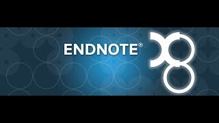 EndNote X8 for Beginners import citations edit change style create libraries [upl. by Yvad944]