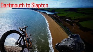 Dartmouth to Slapton on a mountain bike [upl. by Noyerb799]